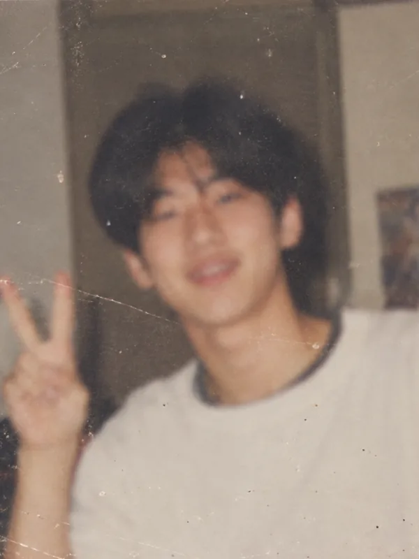 오래전에 찍은 사진 예시